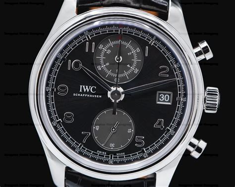 iwc 390404|IWC Schaffhausen Portuguese Chronograph Classic (IW390404).